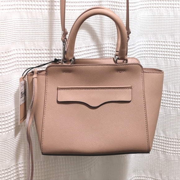 Rebecca Minkoff Handbags - Rebecca Minkoff Leather Avery Mini Tote in Doe (Soft pink)